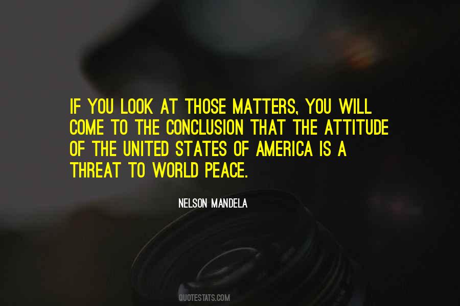 Peace Attitude Quotes #1662248