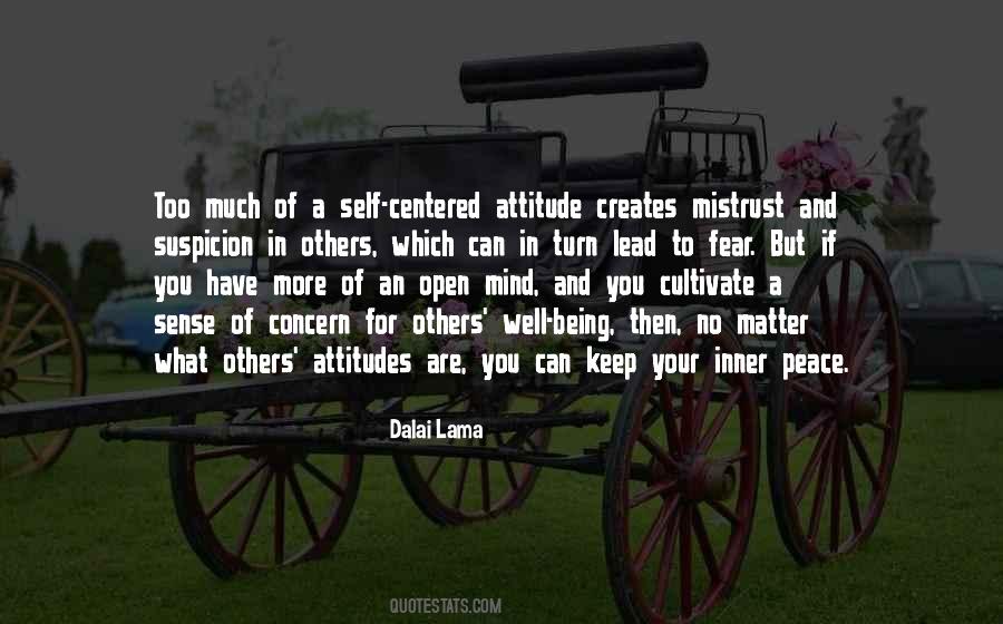 Peace Attitude Quotes #458523