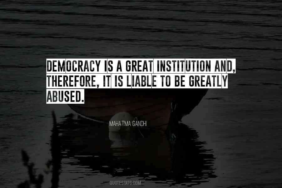 Great Democracy Quotes #1134030