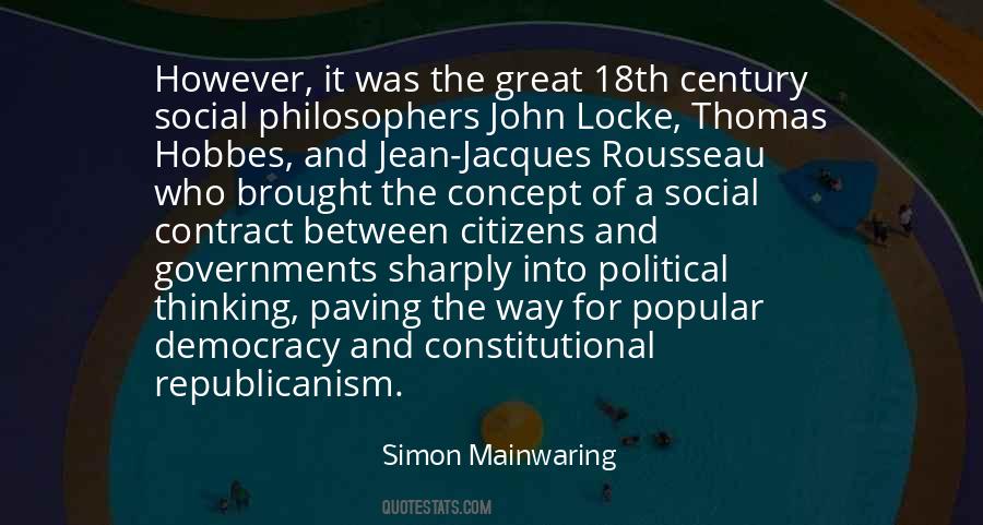 Great Democracy Quotes #1803428