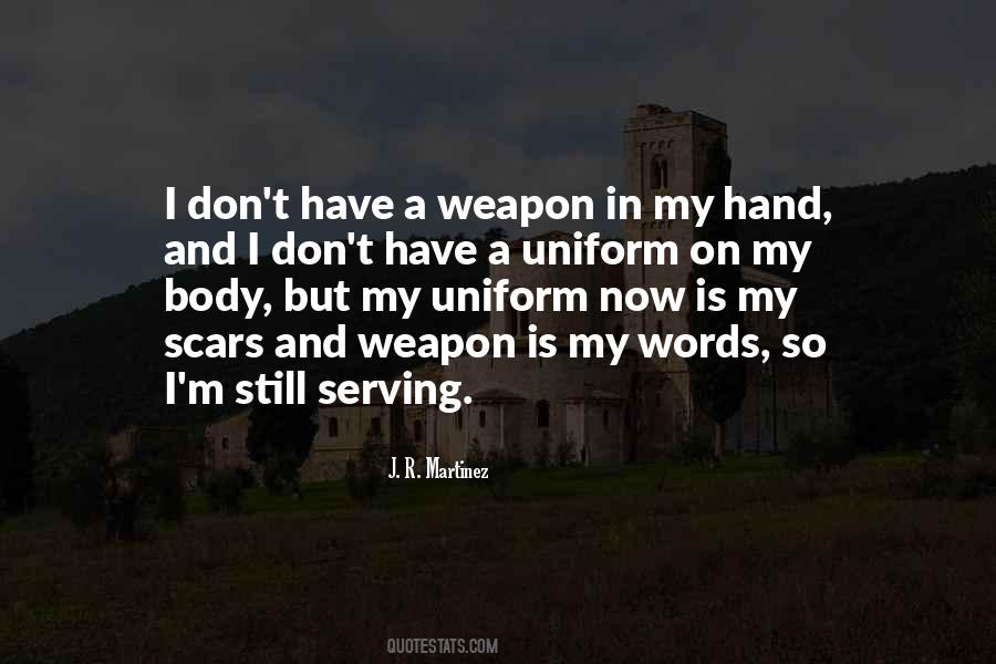 I Have Scars Quotes #234316