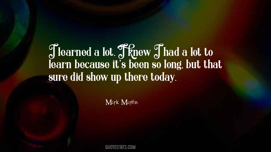 Learn Today Quotes #366748