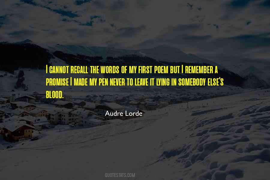 First Blood Quotes #161852