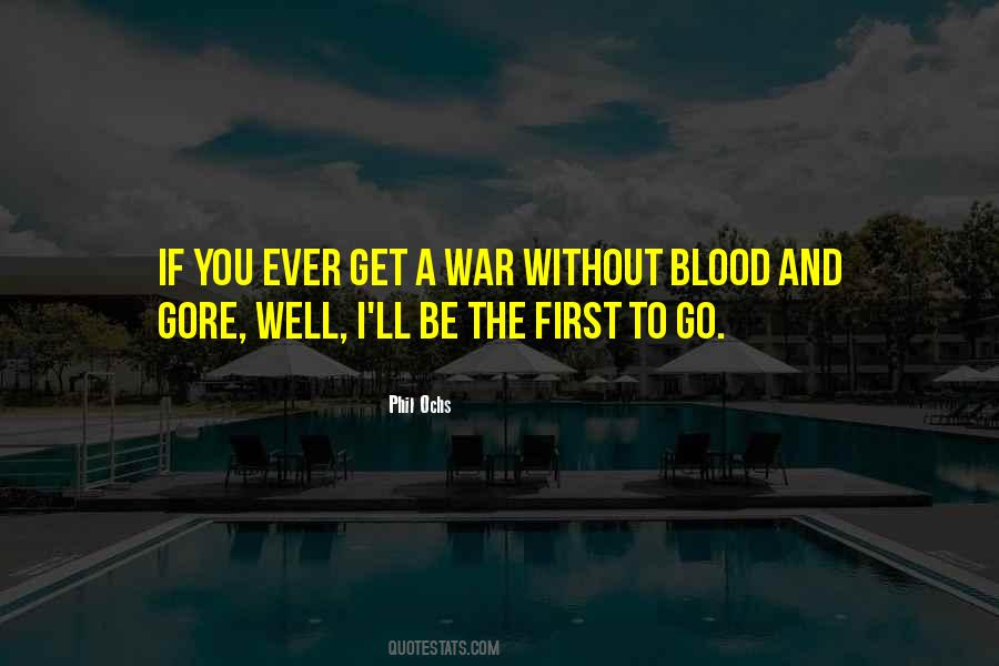 First Blood Quotes #725870