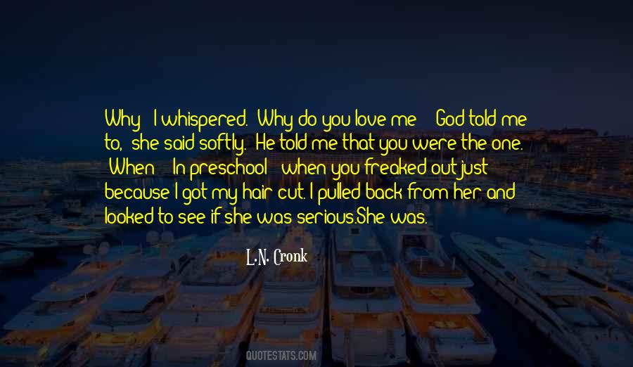 When You Said You Love Me Quotes #400900