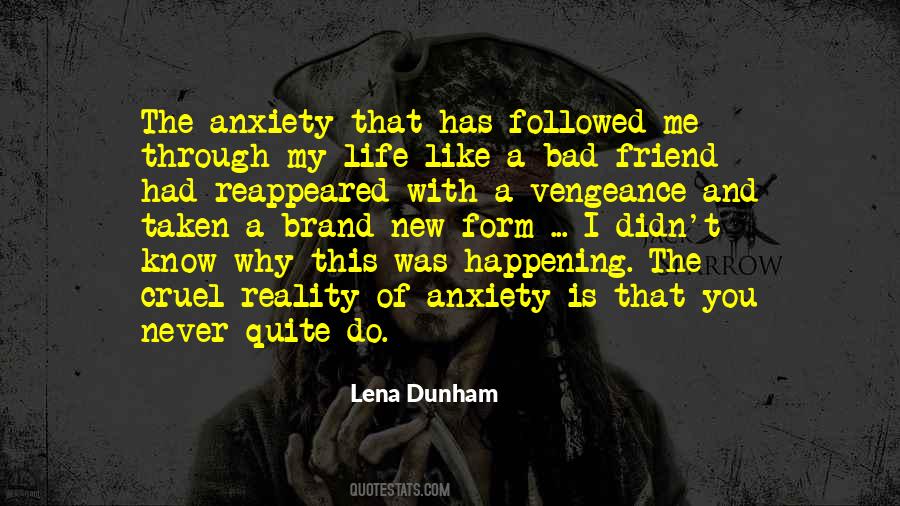 Anxiety Is Like Quotes #1303026