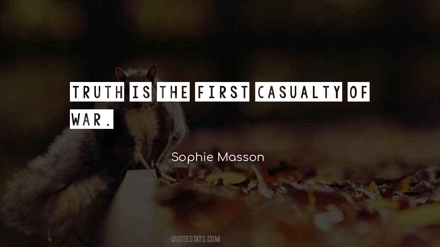 First Casualty Quotes #1151850