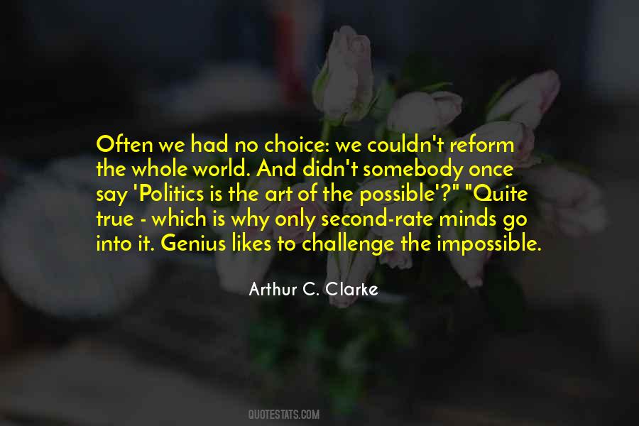 The Art Of The Possible Quotes #1050000