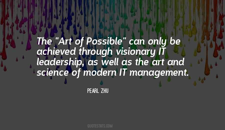 The Art Of The Possible Quotes #1219179
