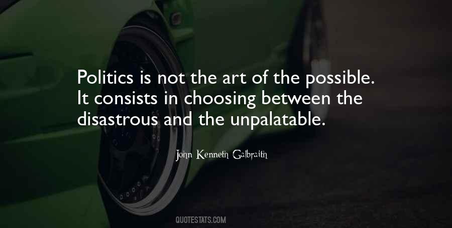 The Art Of The Possible Quotes #1706585