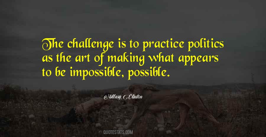 The Art Of The Possible Quotes #499560