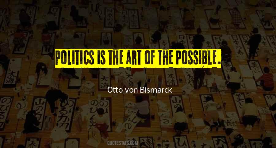 The Art Of The Possible Quotes #814818