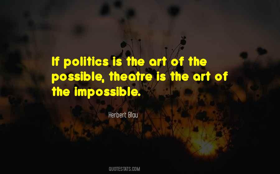 The Art Of The Possible Quotes #908050