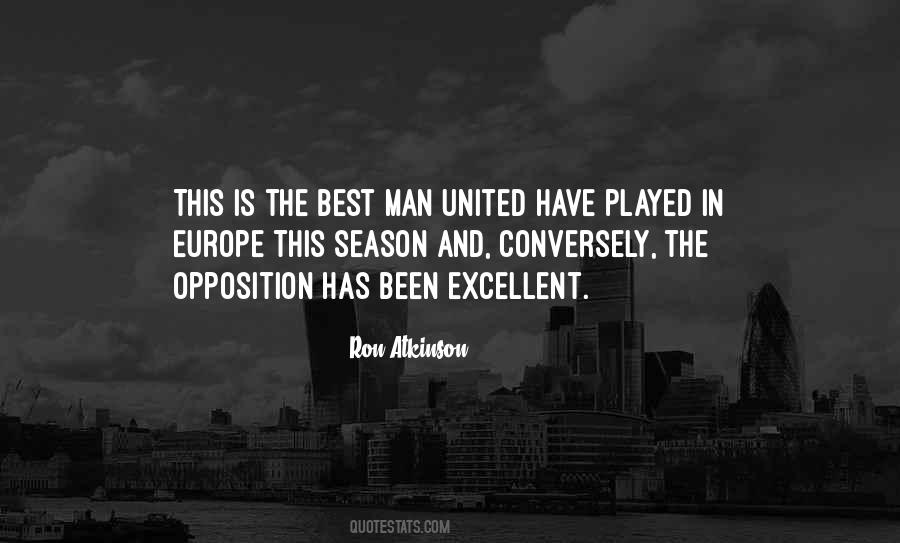 Best Man United Quotes #1552597