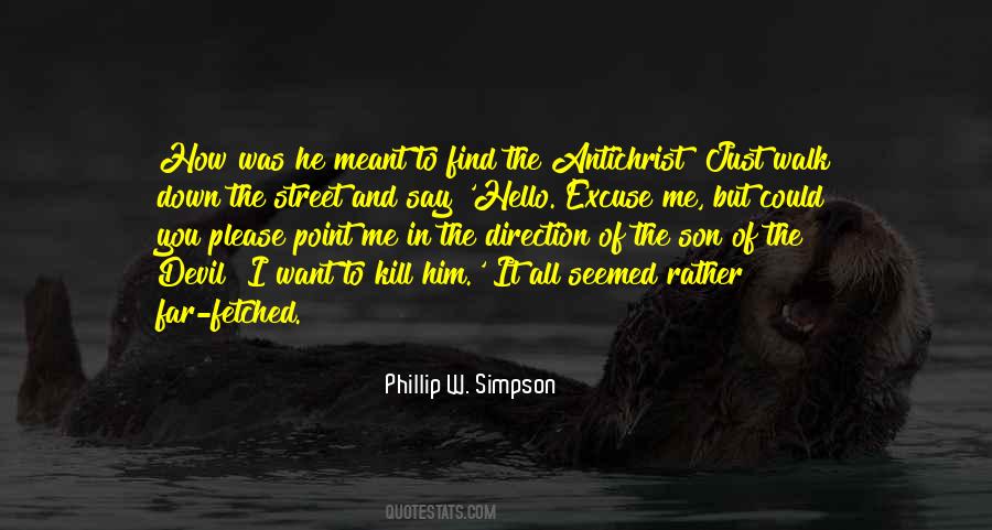 Kill The Devil Quotes #1369170