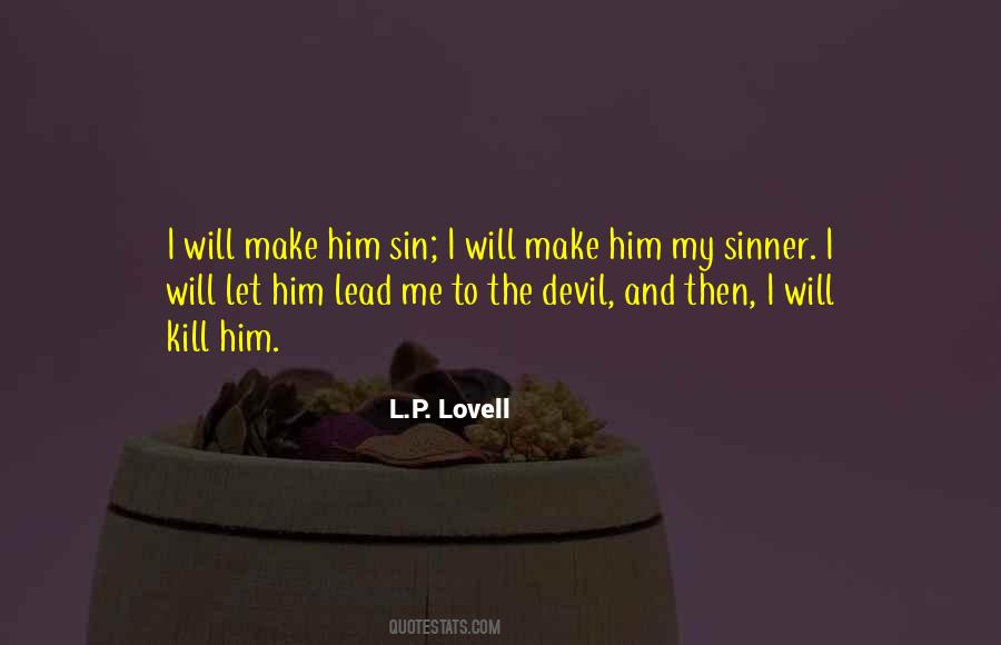 Kill The Devil Quotes #1377600