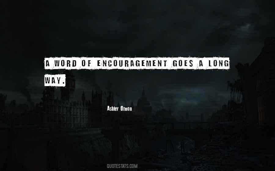 Power Of Encouragement Quotes #389102