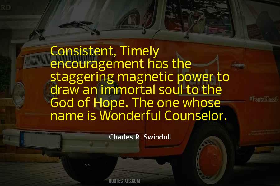 Power Of Encouragement Quotes #703147