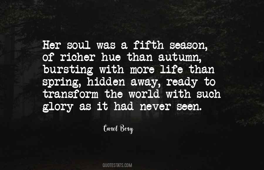 Quotes About The Spring Season #1279140