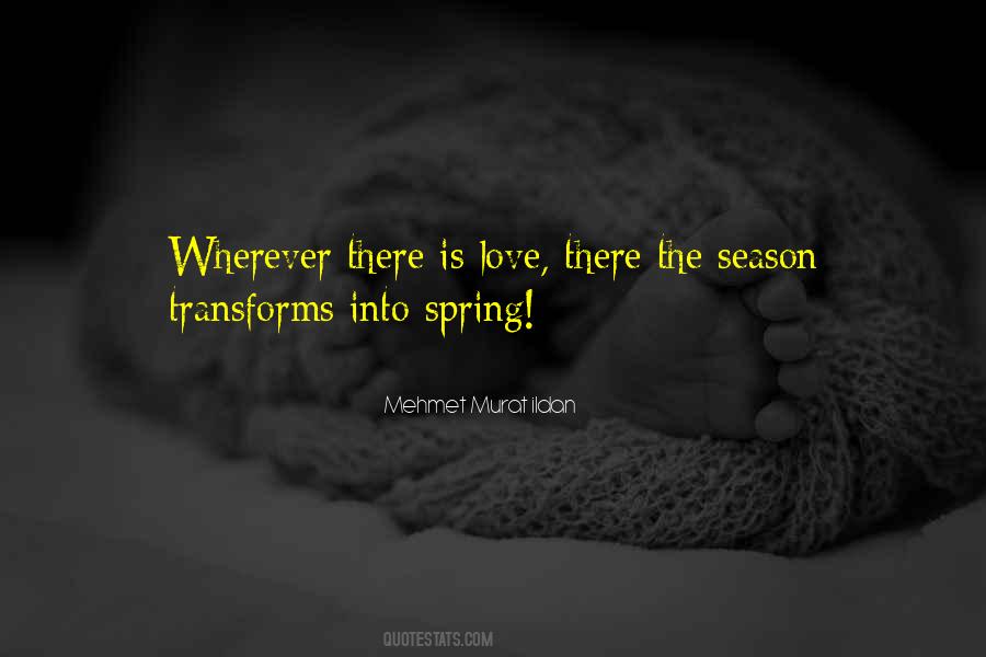 Quotes About The Spring Season #984129
