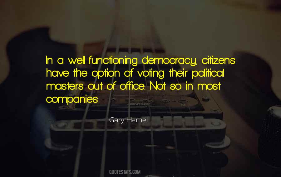 Political Voting Quotes #1046267