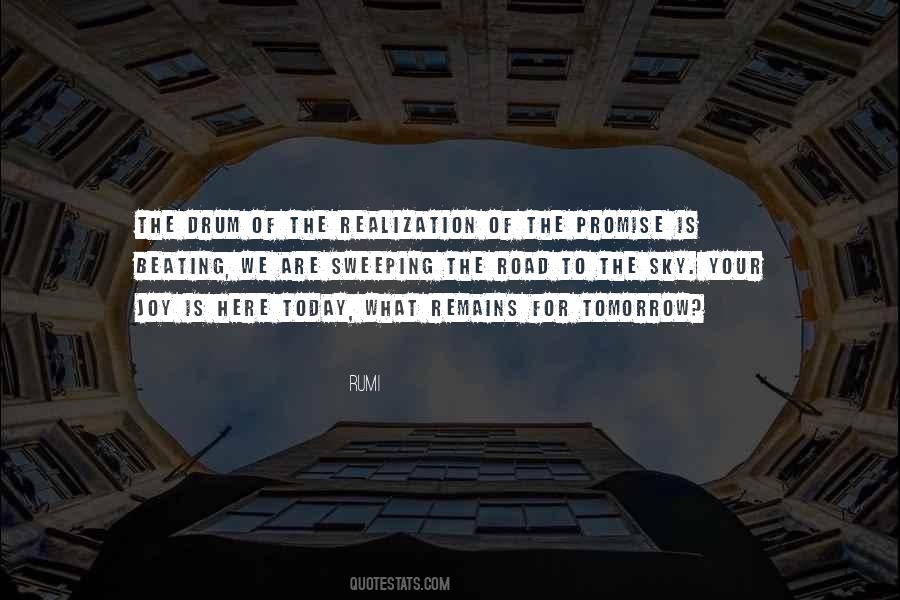 Promise Of Tomorrow Quotes #1823900