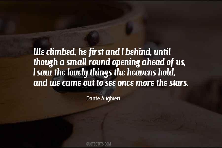 Quotes About The Heavens Opening #85506