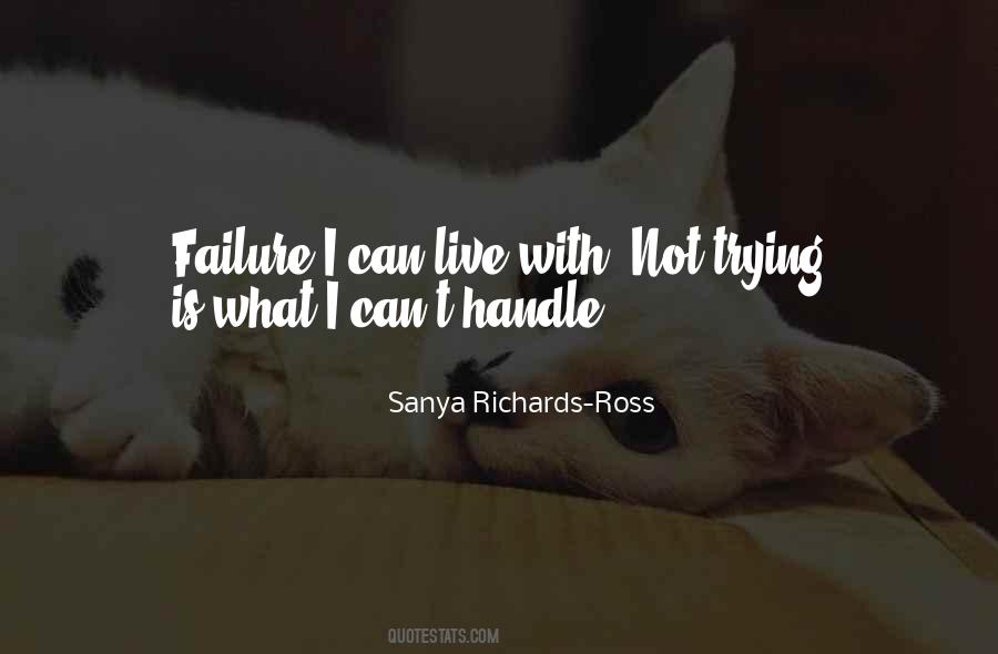 Failure Is Not Trying Quotes #1771030