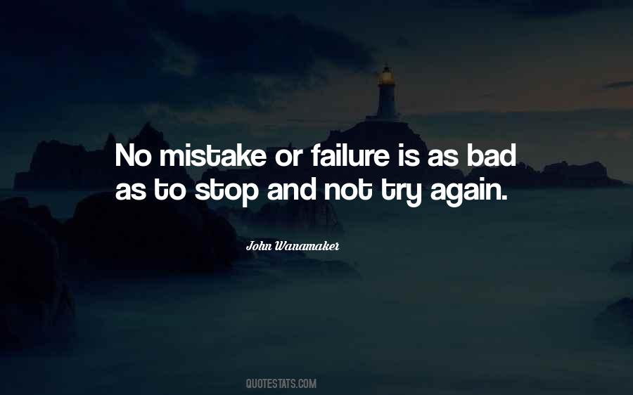 Failure Is Not Trying Quotes #847592