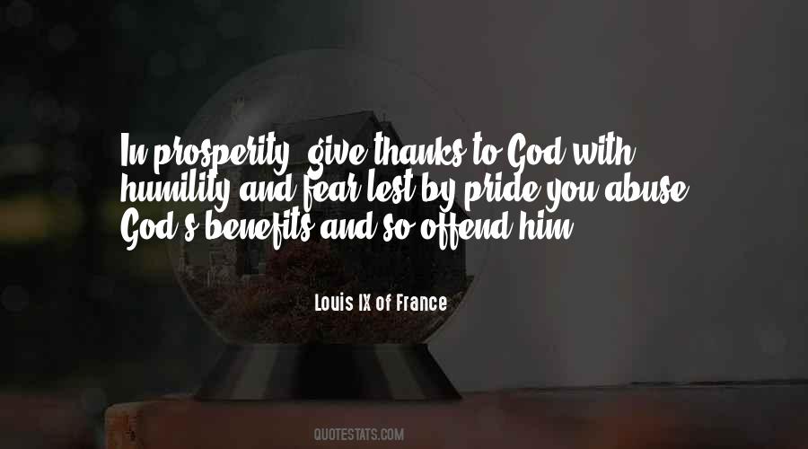 God Prosperity Quotes #1046848