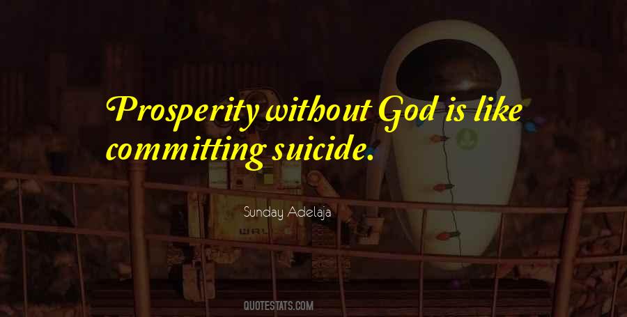 God Prosperity Quotes #1092707