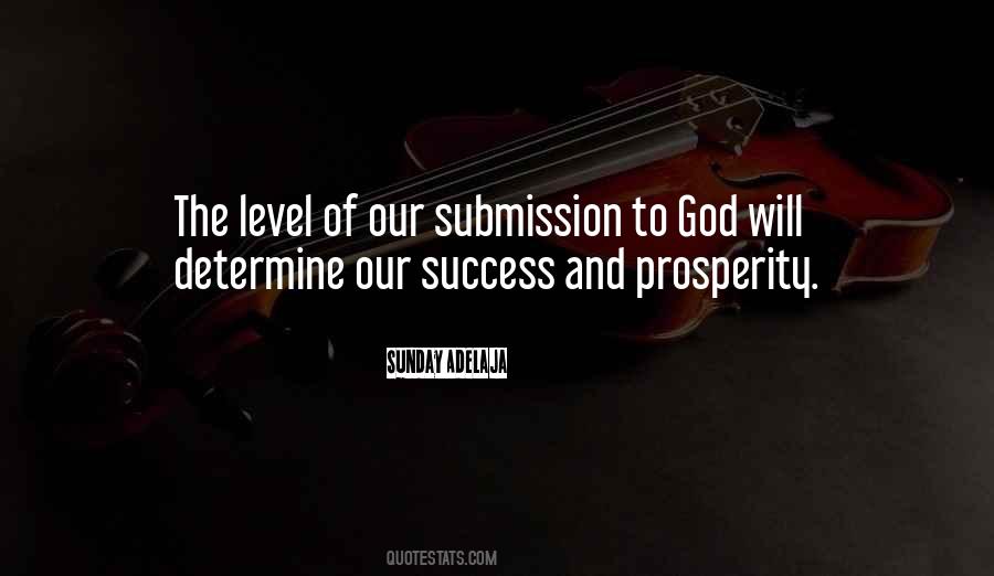 God Prosperity Quotes #1349630