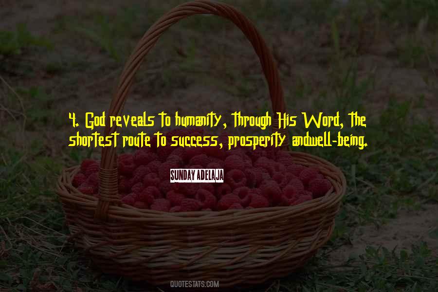 God Prosperity Quotes #469621