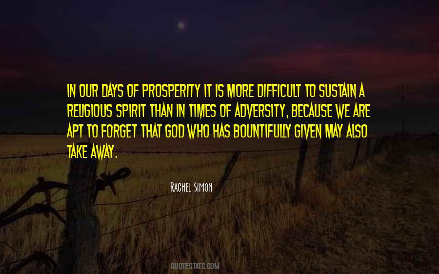 God Prosperity Quotes #674107