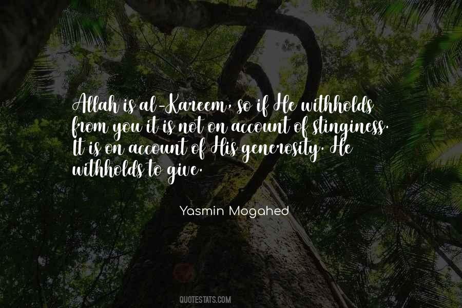 Quotes About From Allah #1067739