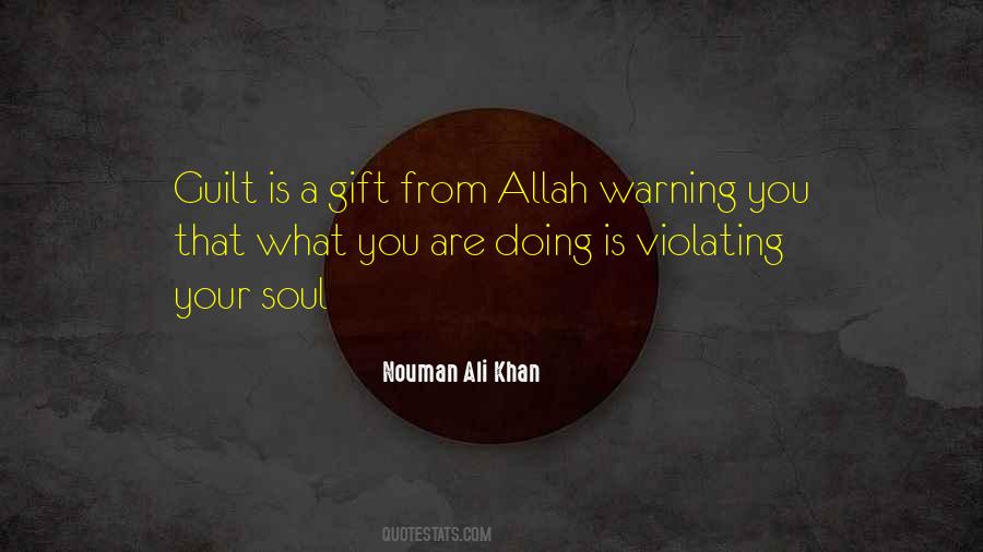 Quotes About From Allah #124030