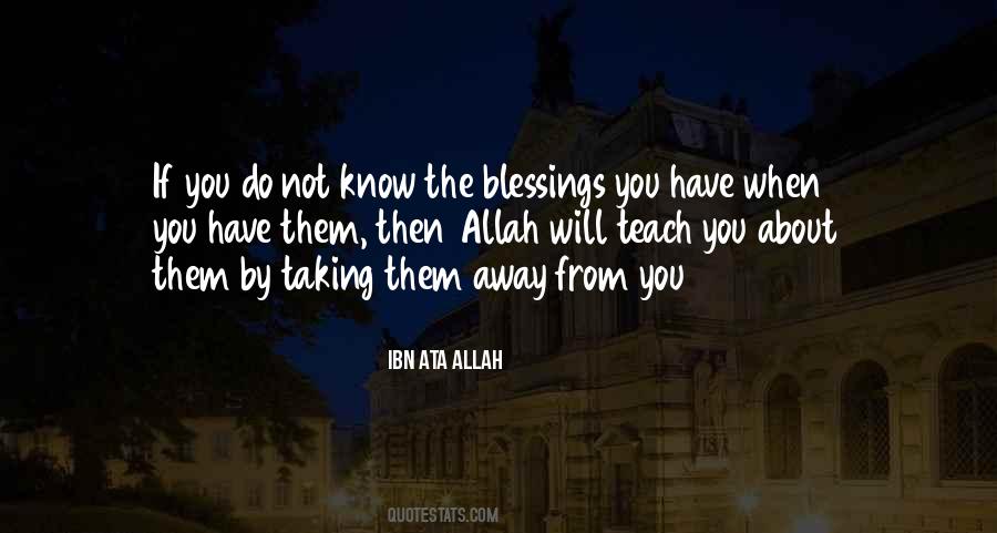 Quotes About From Allah #1841227