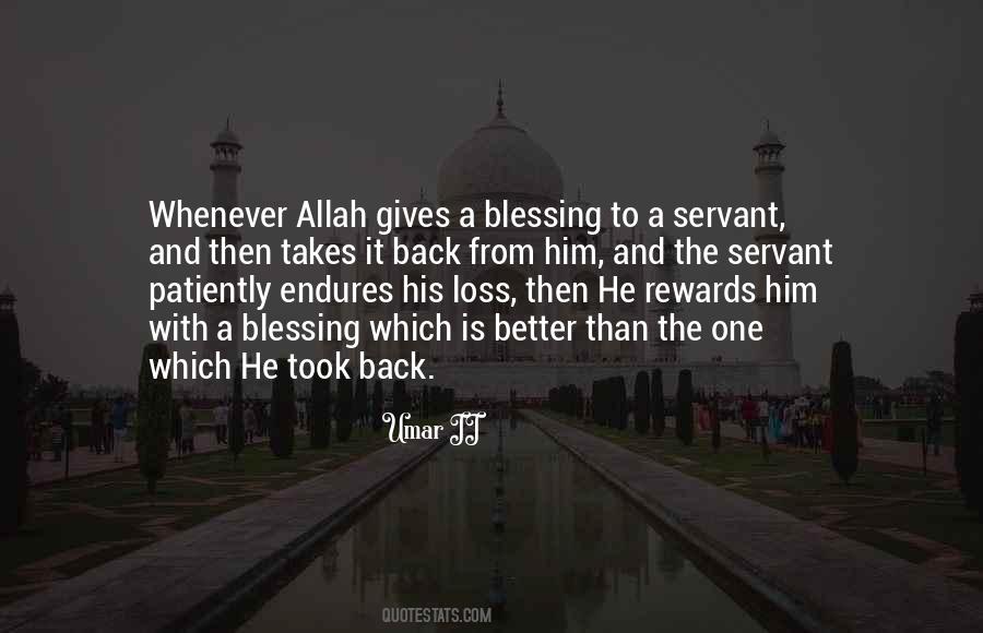 Quotes About From Allah #440527