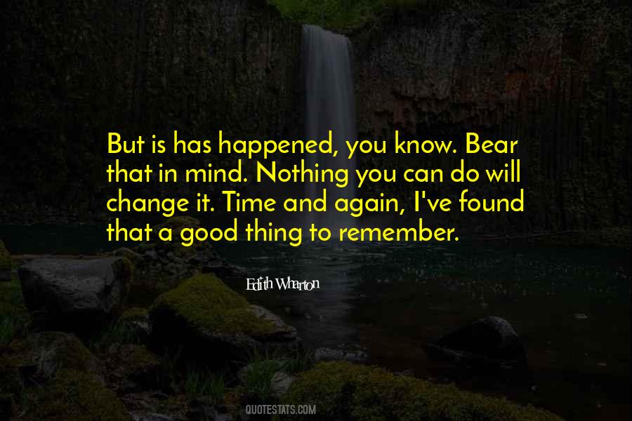 Thing Can Change Quotes #212337