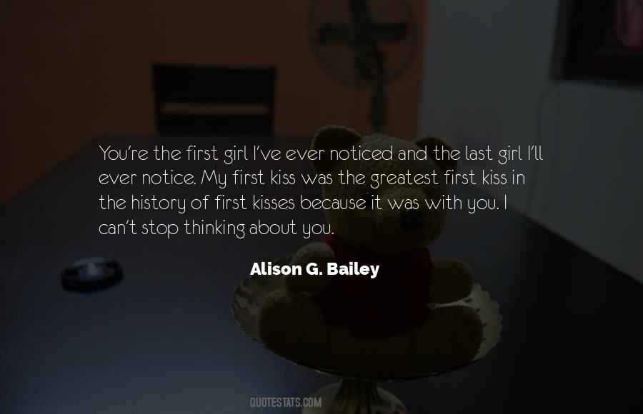 First Girl Quotes #1416922