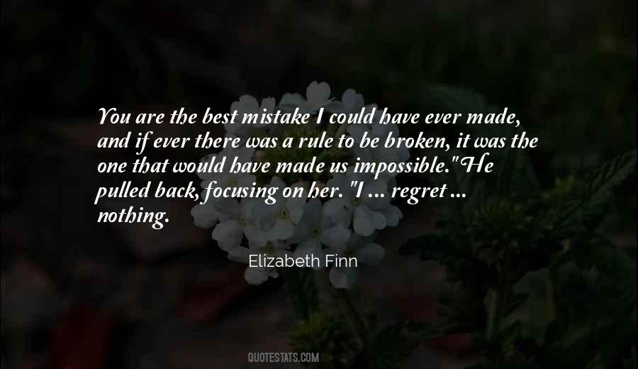 If I Made A Mistake Quotes #648769