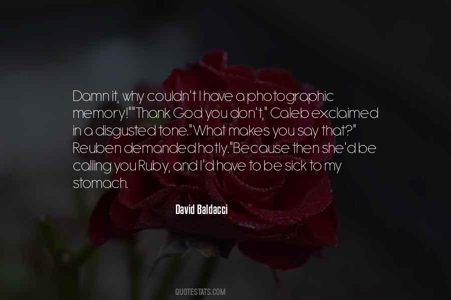 Quotes About A Photographic Memory #1799974