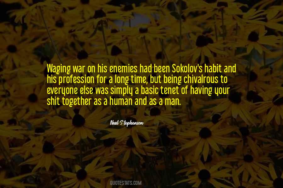 Quotes About Having Enemies #422339