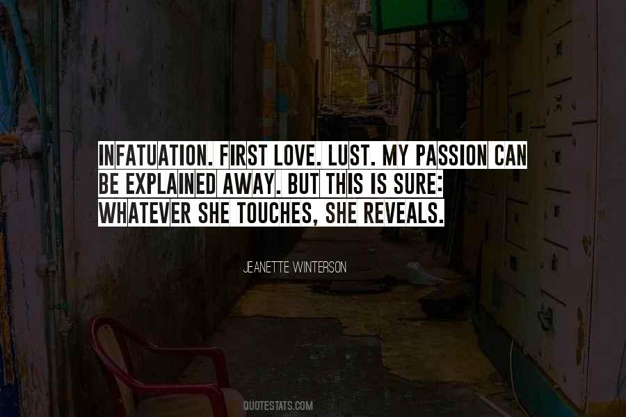 First Infatuation Quotes #98463