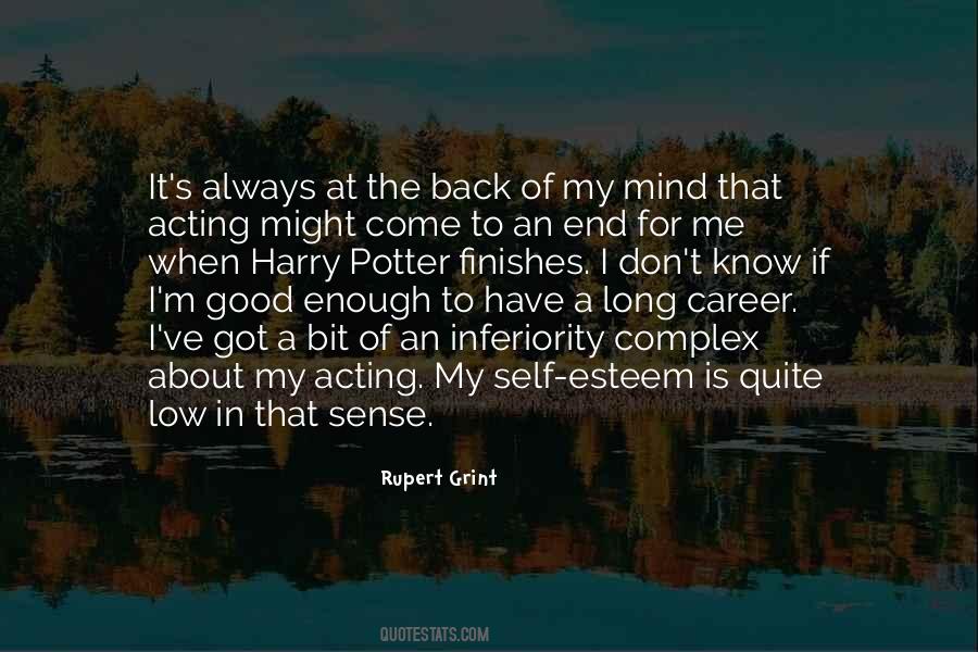 Quotes About The End Of A Career #309010