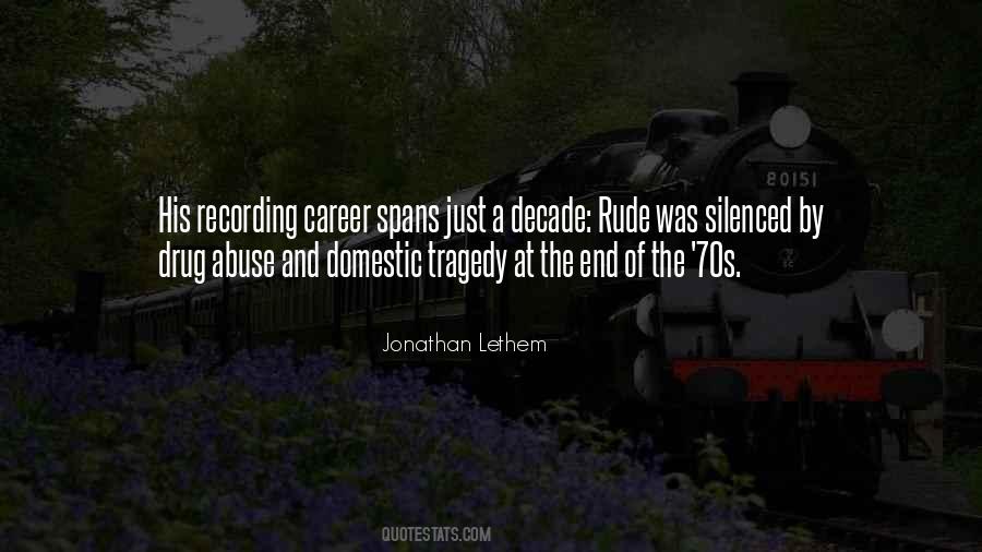 Quotes About The End Of A Career #594490