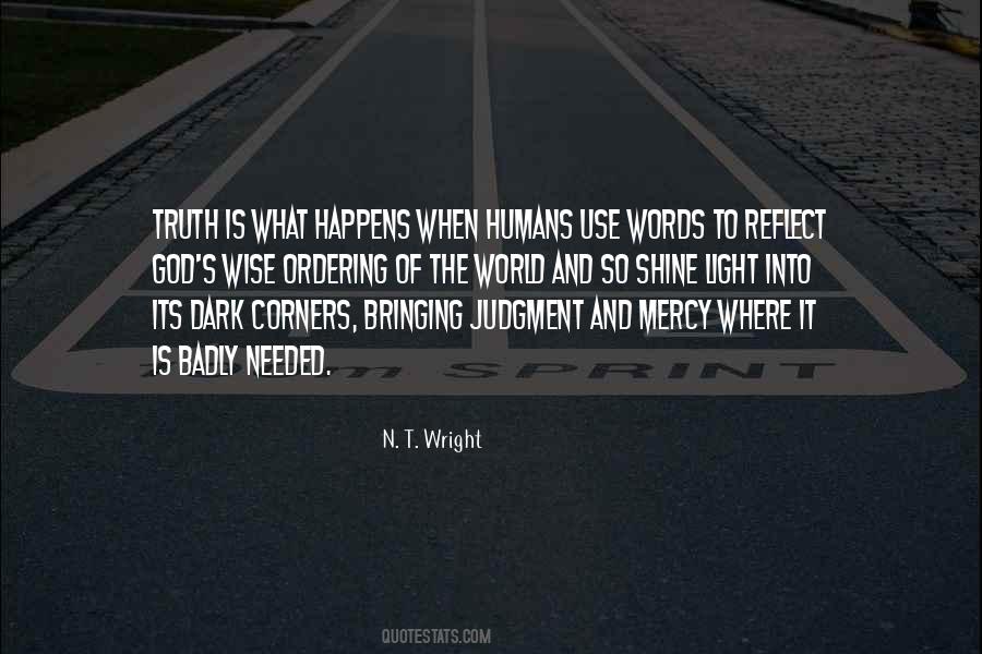 Wise Dark Quotes #1383430