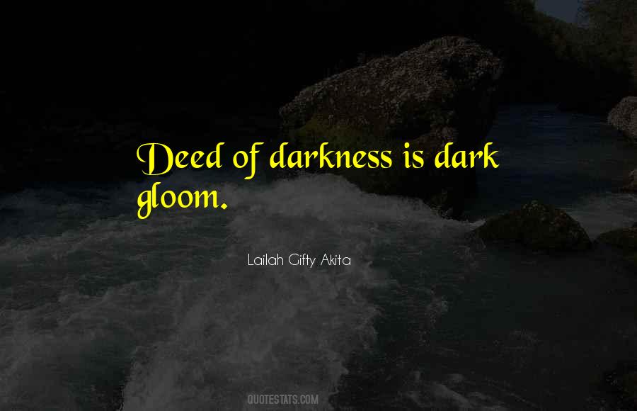 Wise Dark Quotes #1815301