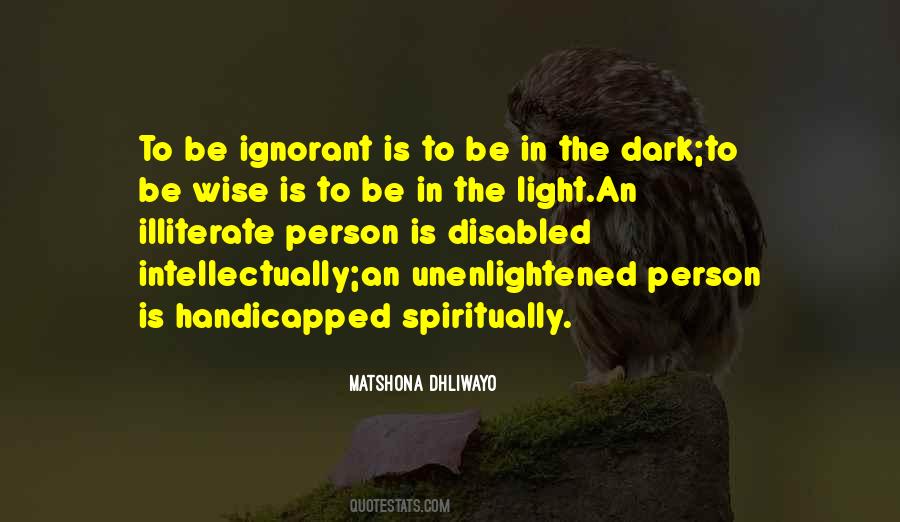 Wise Dark Quotes #577553