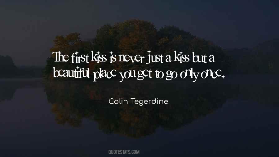 First Kiss Love Quotes #1188470